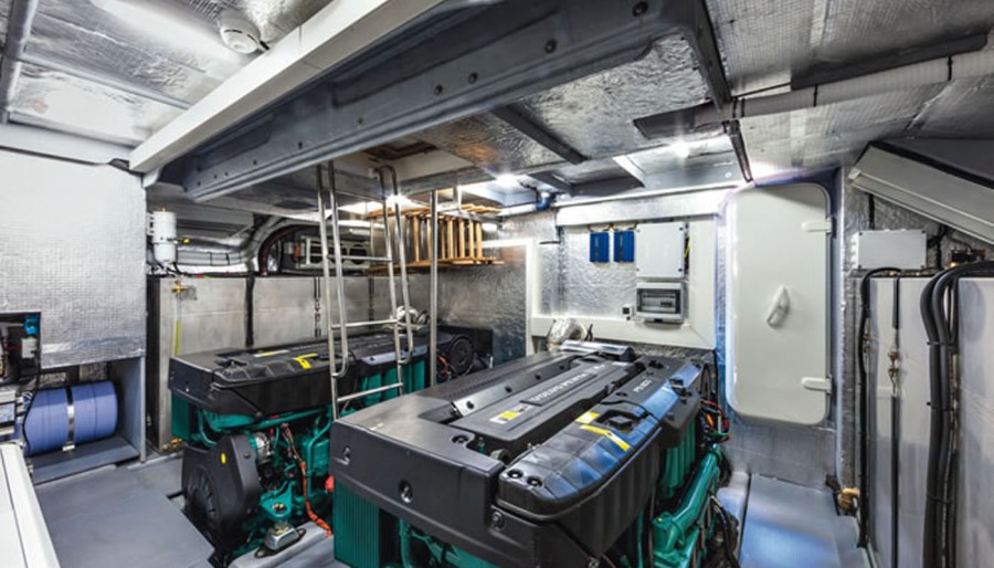 A state-of-the-art engine room