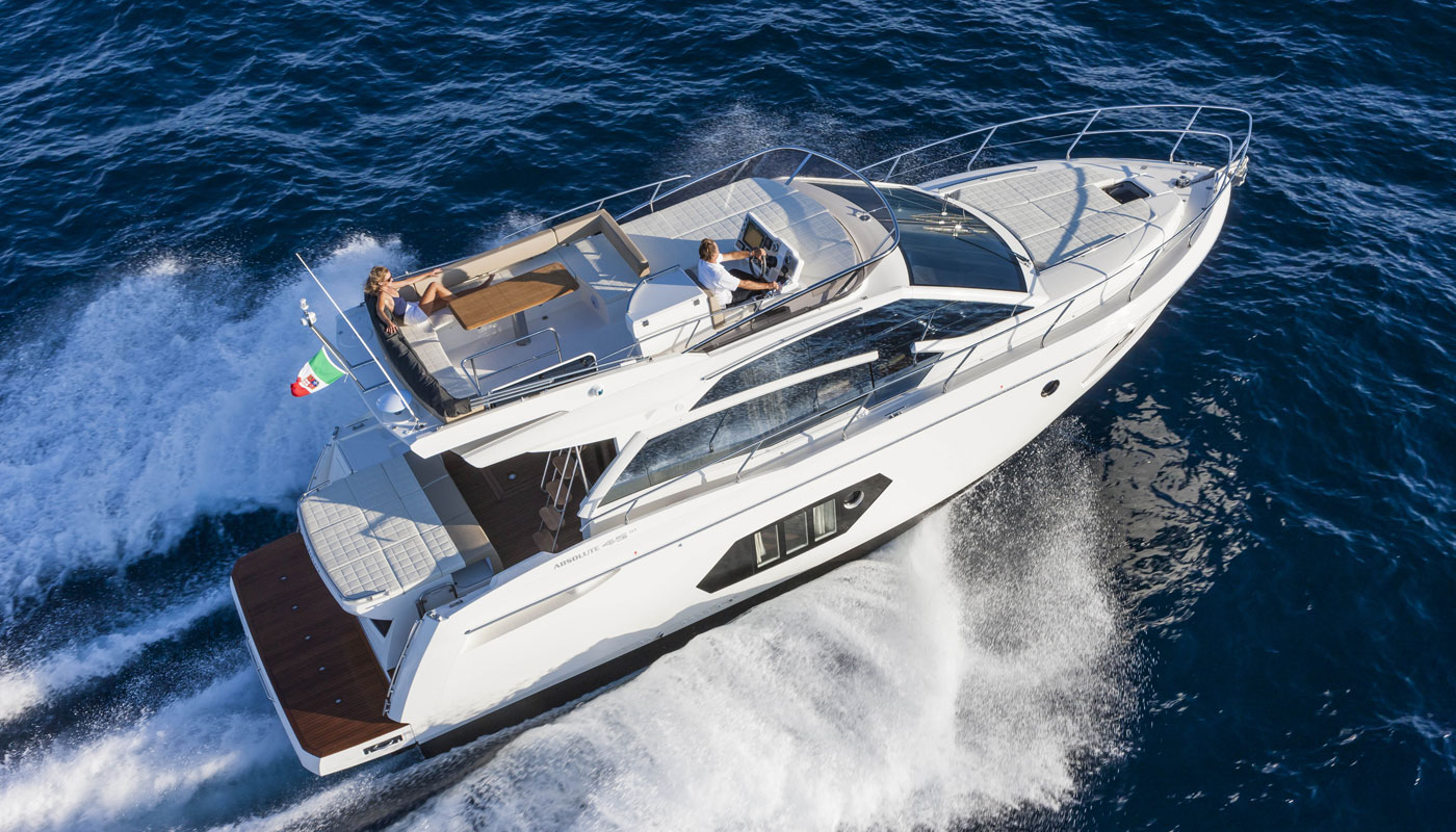 45 FLY Absolute Yachts Dynamic Compact And Sport Boat 