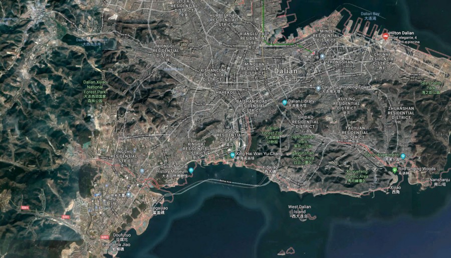 52FLY arrives in Dalian (China)