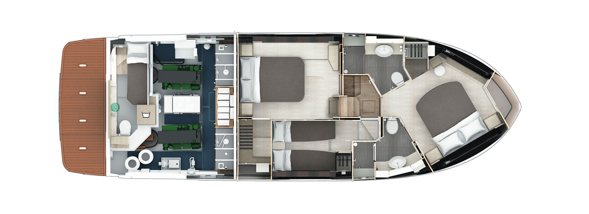 Lower deck