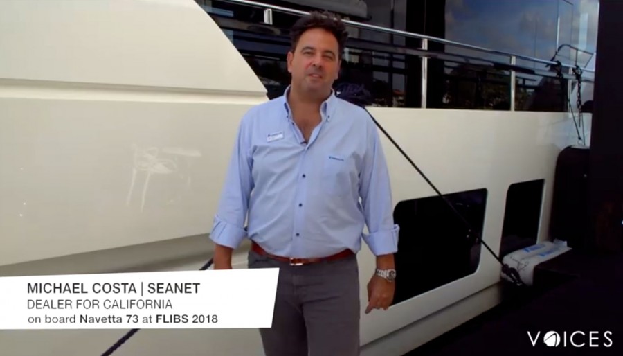 “The Absolute Voices”. Discovering Navetta 73 with Michael Costa of SeaNet, the Absolute Yachts’ dealer for California.