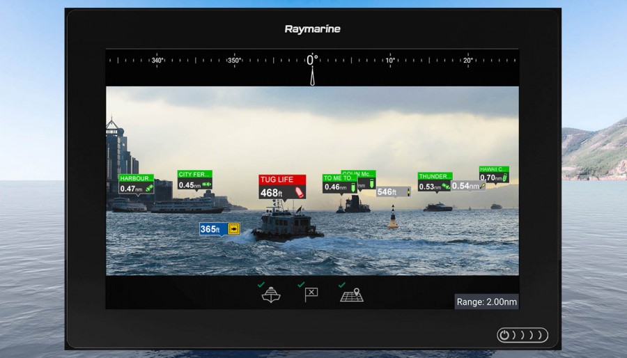 Raymarine’s augmented reality: not just a trivial camera