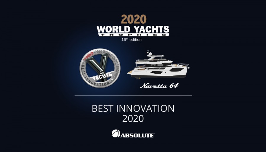 World Yacht Trophies: the Navetta 64 awarded as “Best Innovation 2020