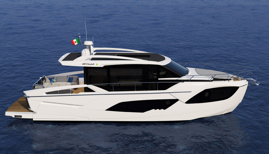 Absolute Yachts launches the first model in the new Coupé range.