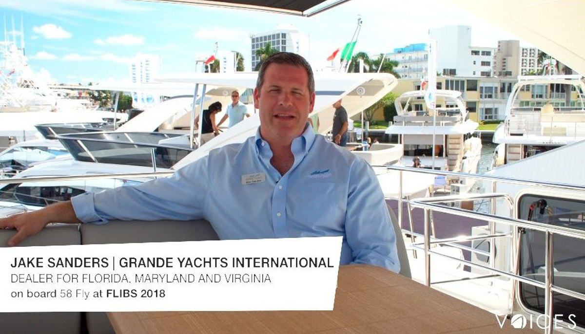 the absolute voices al flibs 2018 incontriamo jake sanders di grande yachts international a bordo del 58 fly 2